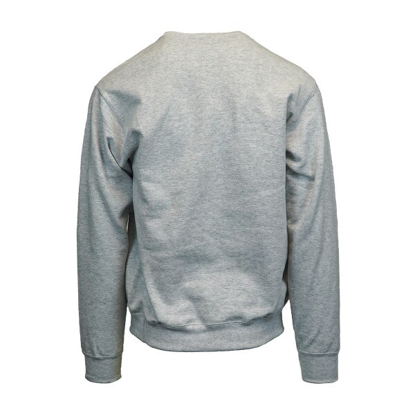 Utah State Aggies U-State Ash Gray Heathered Crew Sweatshirt